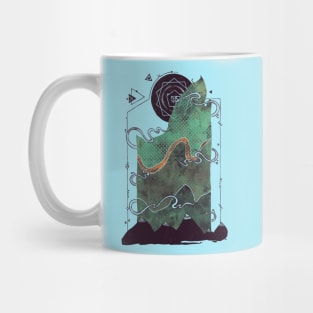 northern nightsky Mug